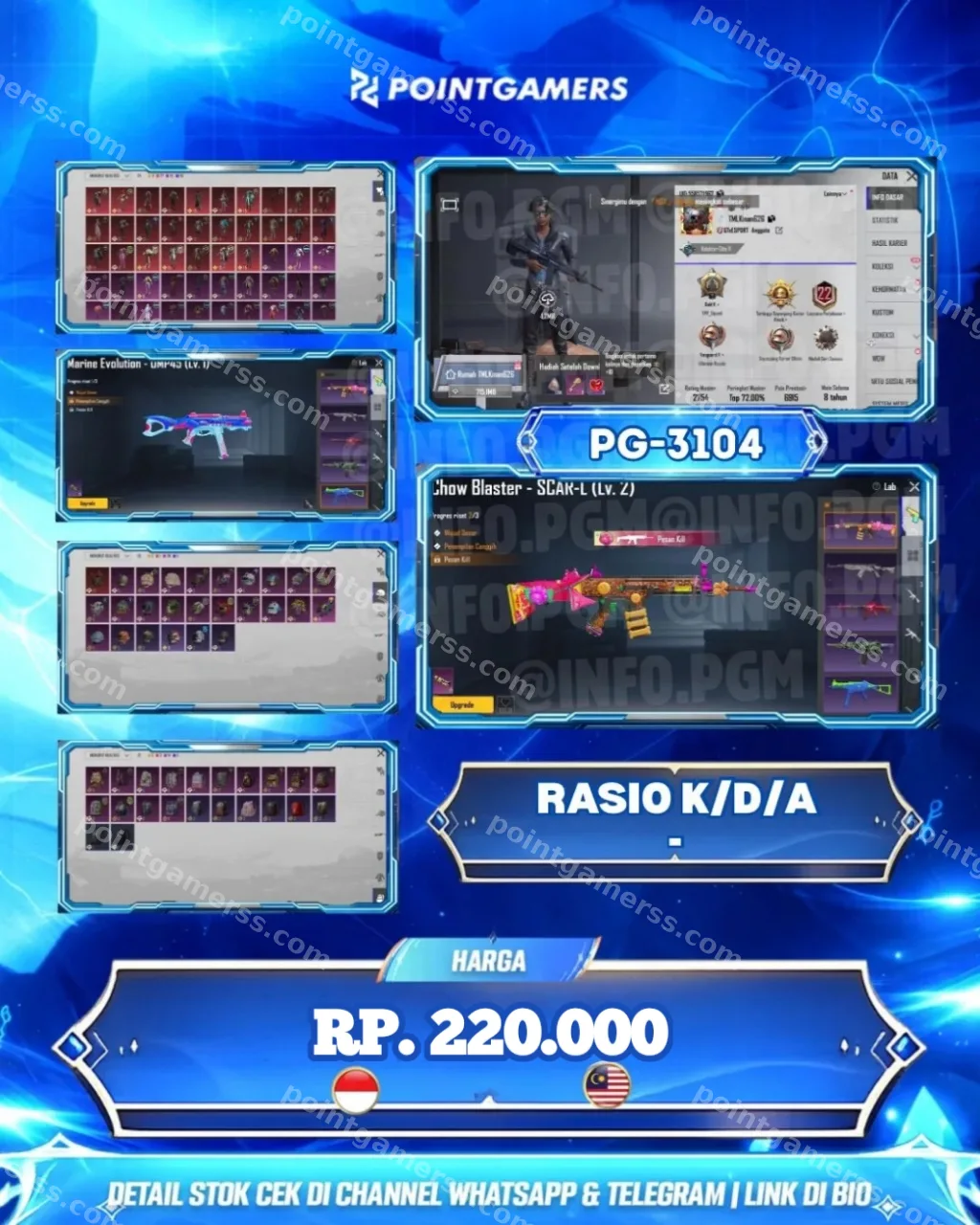UMP MARINE EVOLUTION LV 1, SCAR L CHOW BLASTER LV 2 1