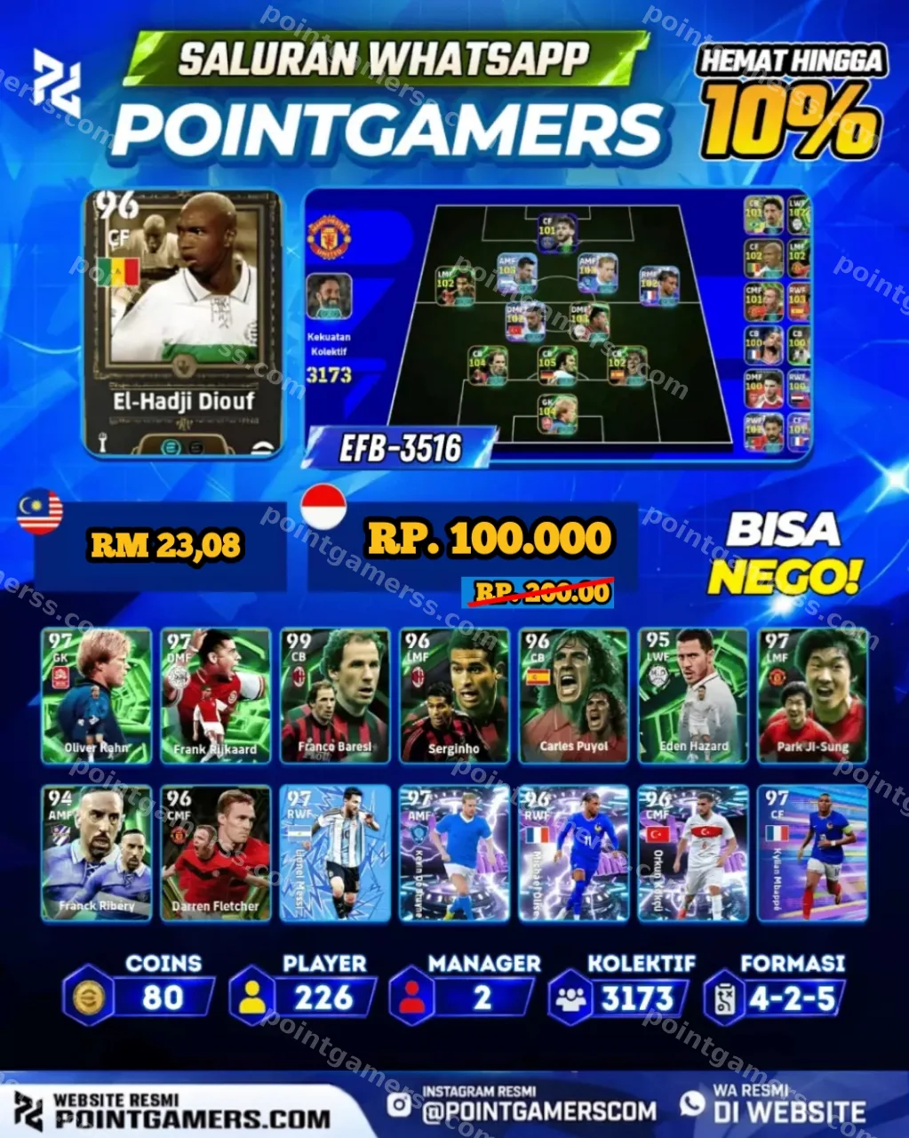 EL HADJI DIOUF 96 1