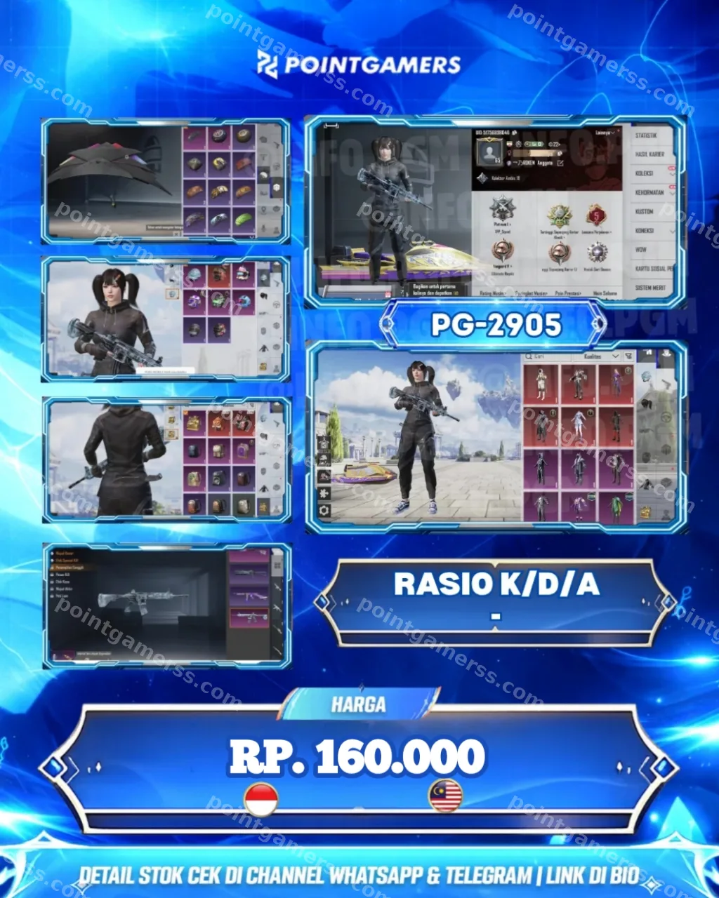 PG-2905 - M4 GLACIER LV 2, S1897 SPLENDID ASSAULT LV 3
