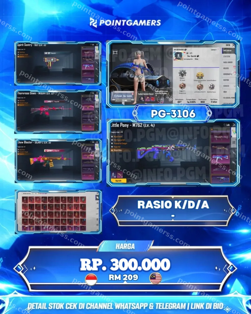 PG-3106 - UMP MARINE EVOLUTION LV 1, SCAR L CHOW BLASTER LV 2