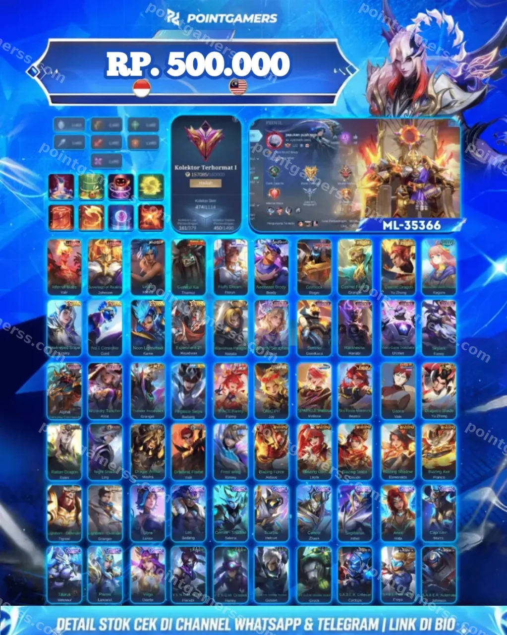 ML-35366 - VALIR LEGEND, FRANCO LEGEND