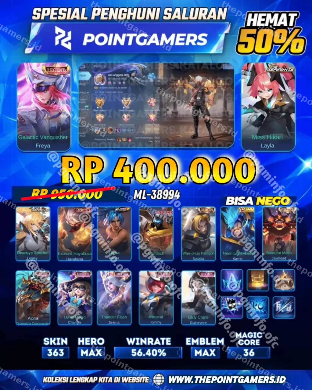"FREYA LEGEND, LAYLA ASPIRANTS" 1