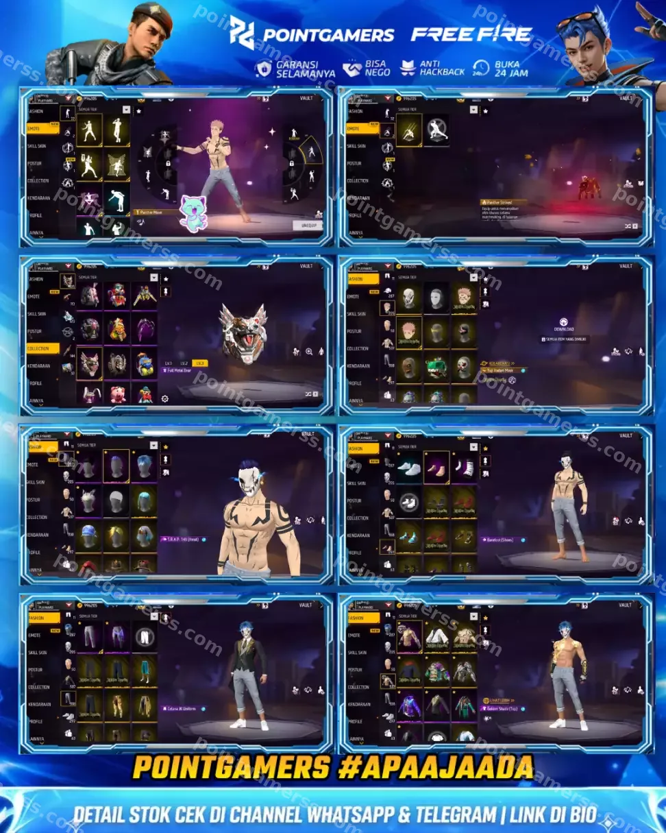 EVO 2, TW MAX 1, SG 2 : AQUA,ABU,MAMBA 2