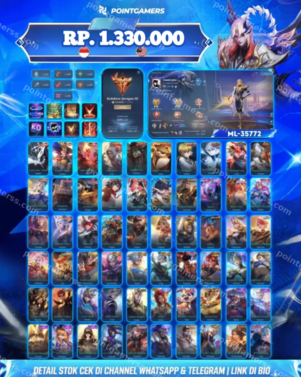 FRANCO LEGEND, LESLEY LEGEND 1