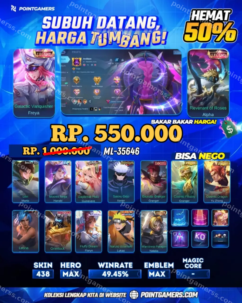 ML-35646 - "FREYA LEGEND, ALPHA LEGEND"