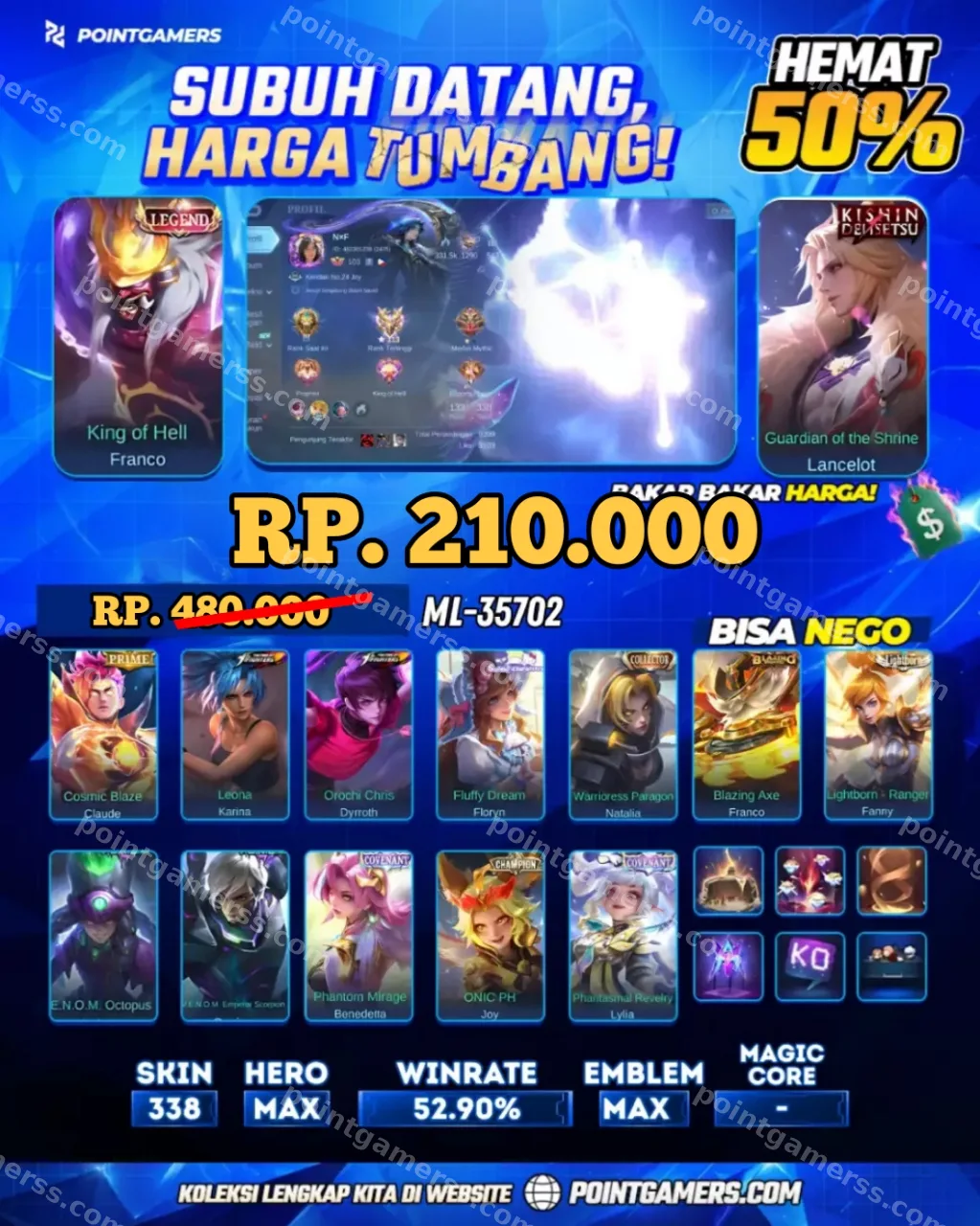 ML-35702 - FRANCO LEGEND, LANCELOT KISHIN
