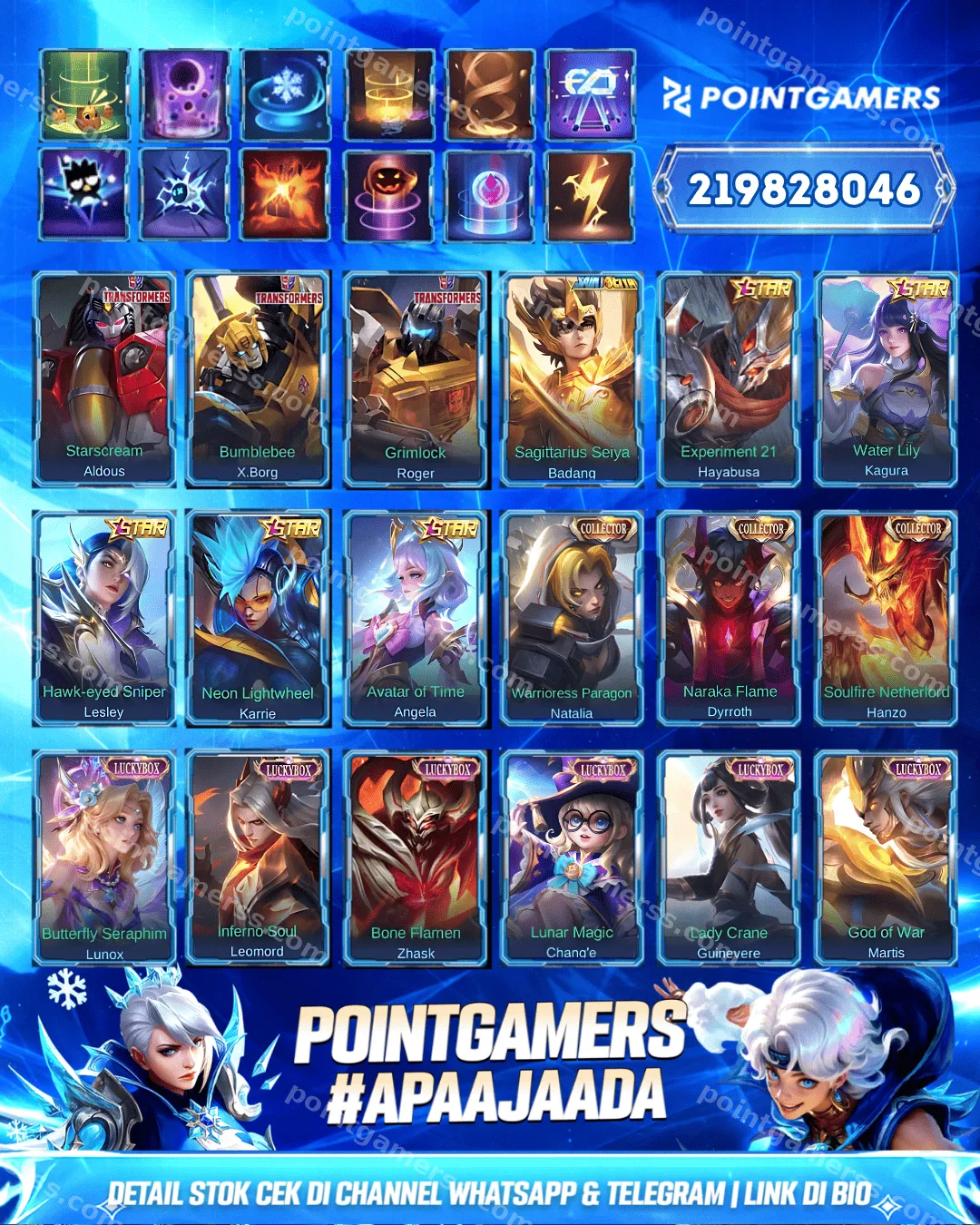 VALIR LEGEND, LESLEY LEGEND 3