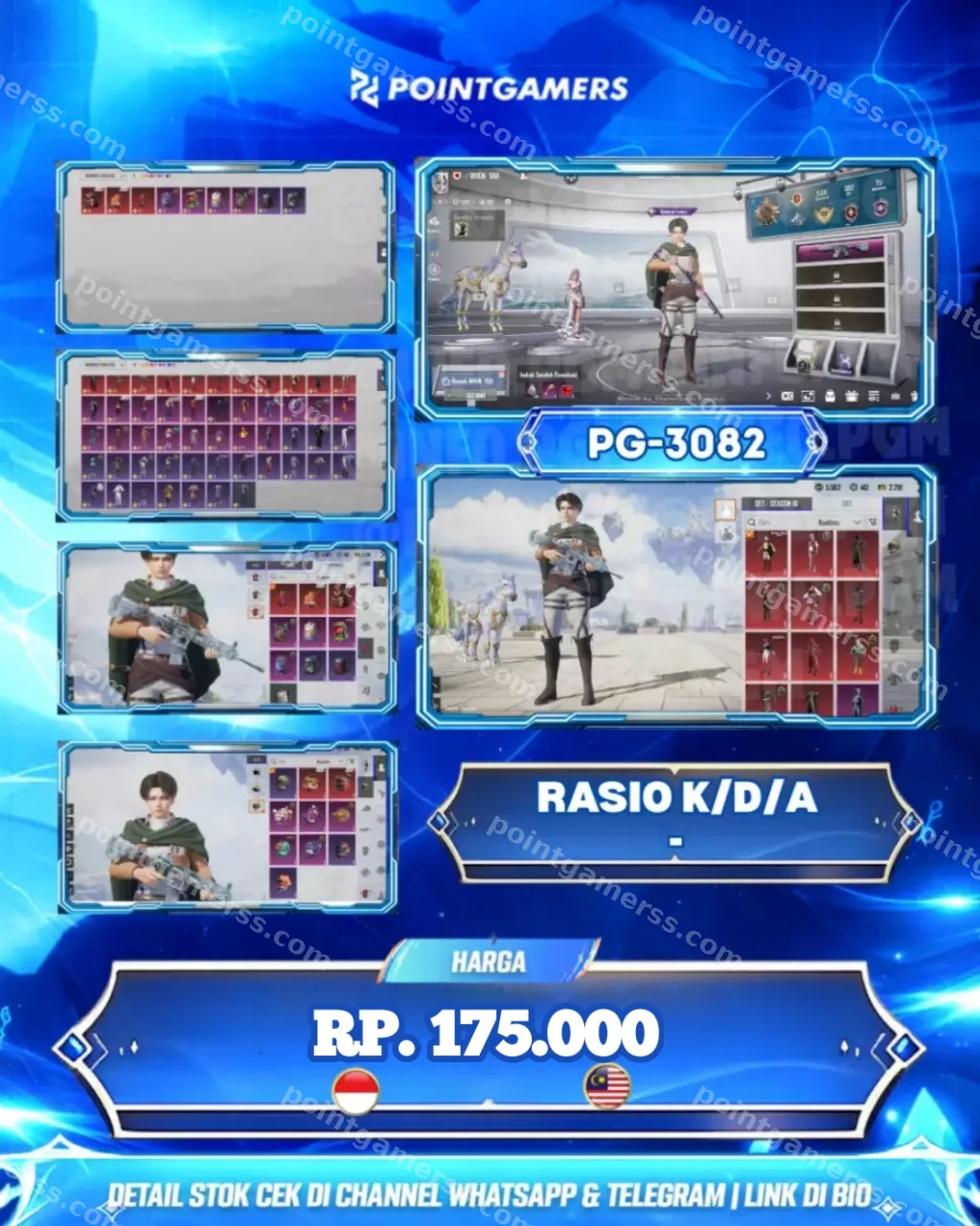 PG-3082 - M416 - GLACIER LEVEL 3, S1897 - SPLENDID LEVEL MAX