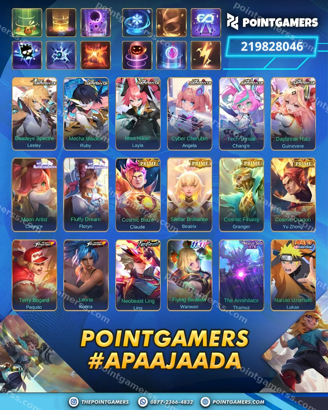 VALIR LEGEND, LESLEY LEGEND 5