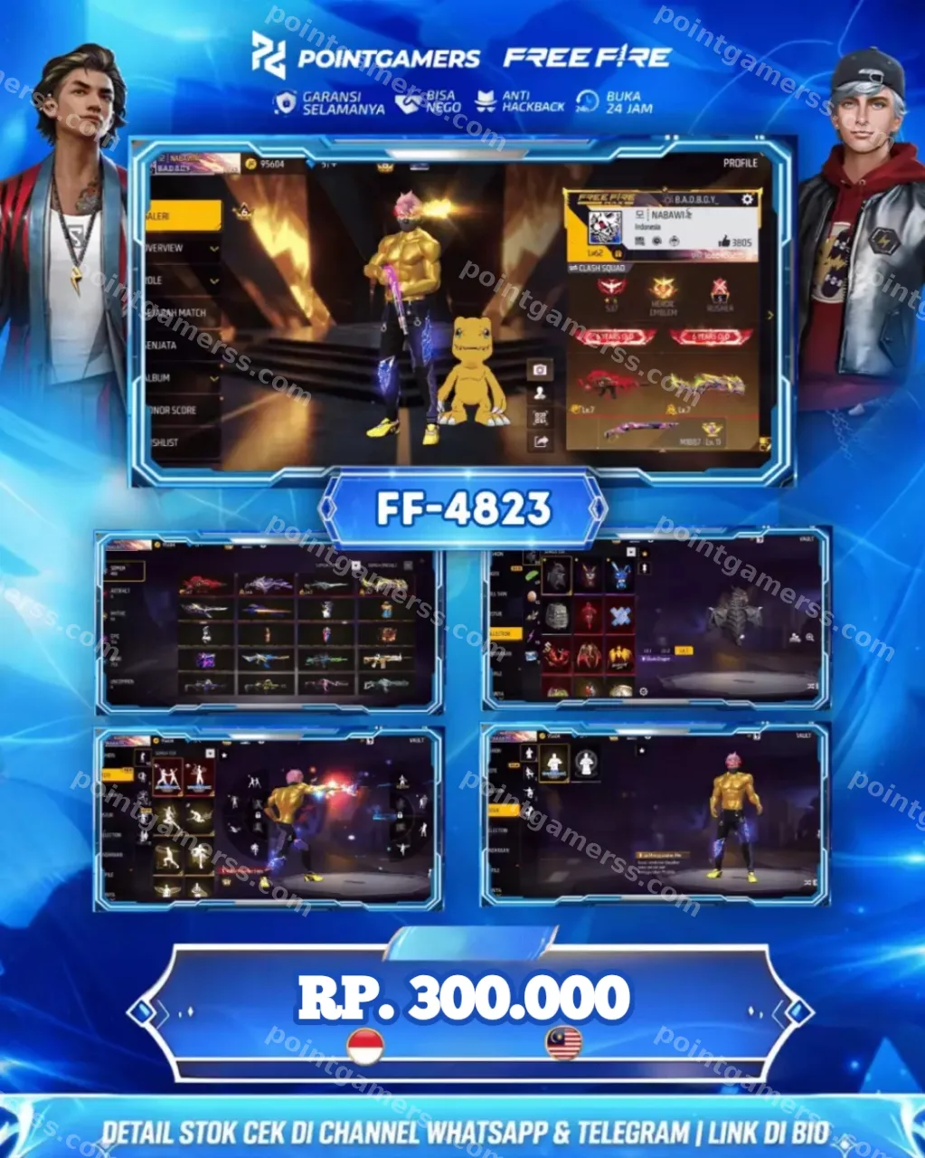 FF-4823 - EVO 4 MAX 2 OTW 3, SG2 : 4 RASA REPER/UNGU LUMUT MAMBA PELURU SUCI