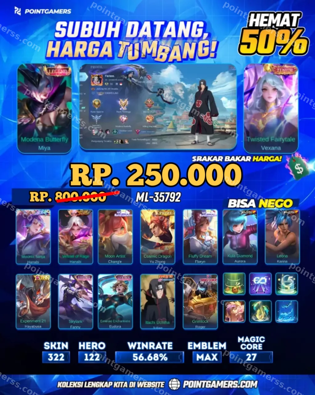ML-35792 - MIYA LEGEND, VEXANA ZENITH