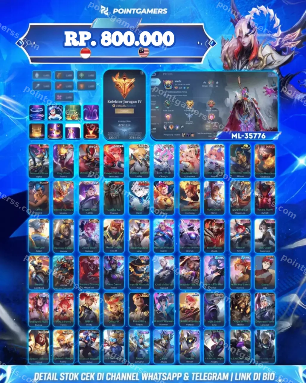 ML-35776 - ALPHA LEGEND, FRANCO LEGEND