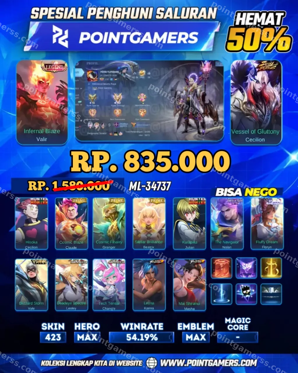 ML-34737 - VALIR LEGEND, CECILION SOUL VESSELS