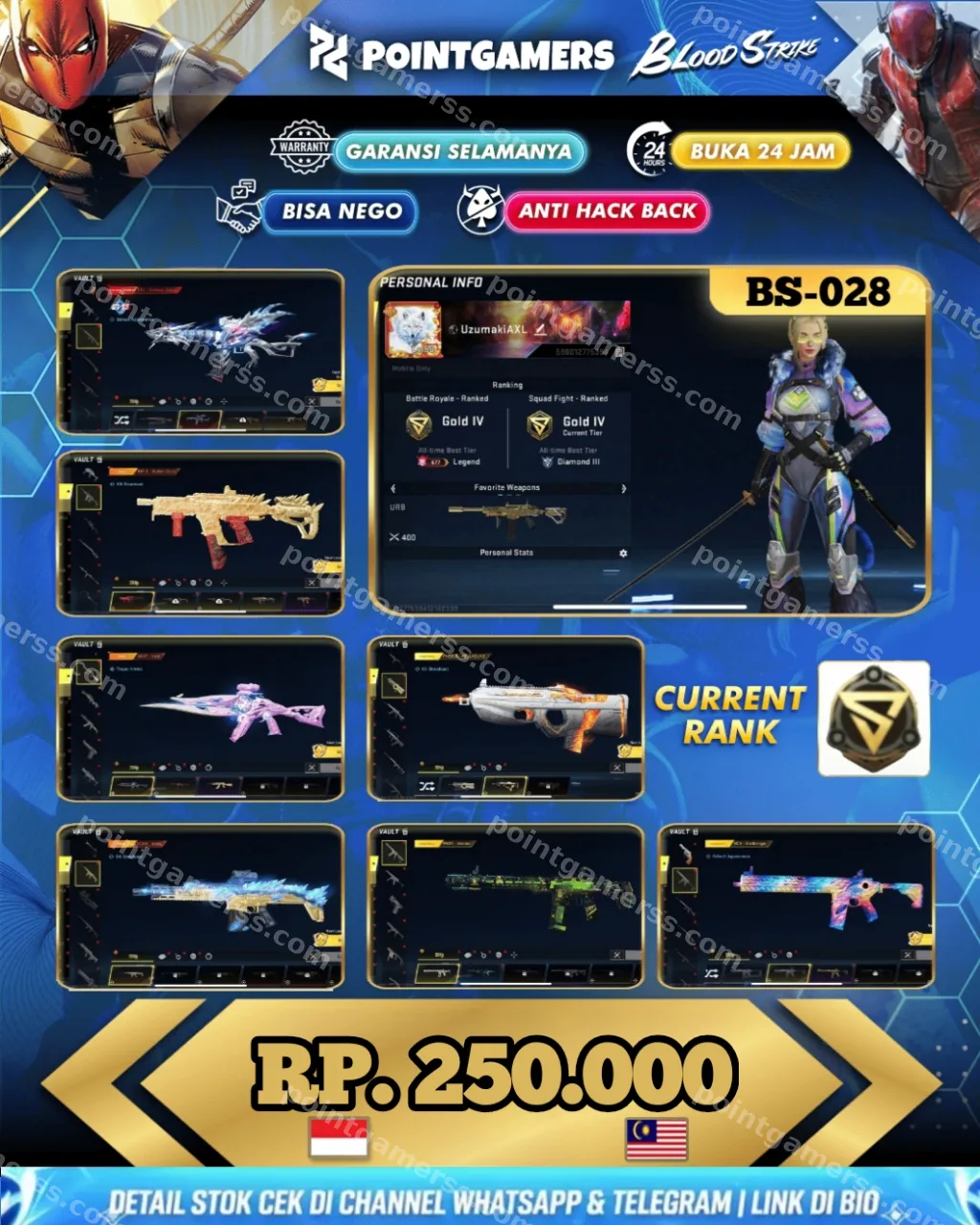 BS – 028 - FAL - EVOLVED DRACO, AK47 - VOID LVL 4