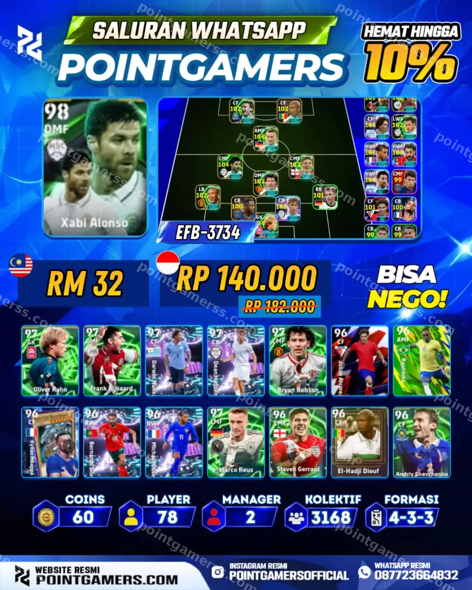 EFB-3734 - XAVI ALONSO 98