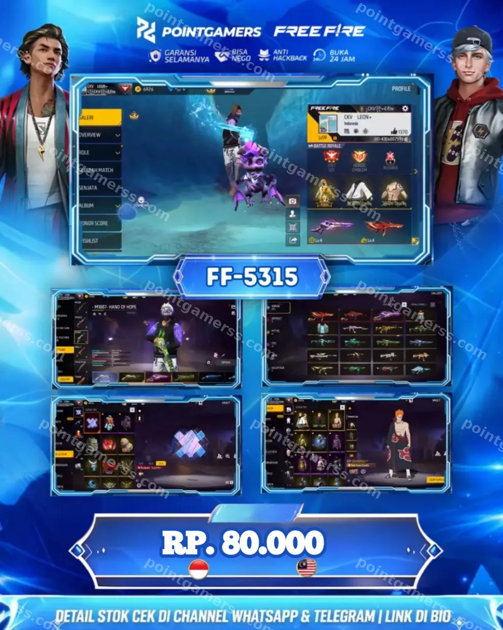 FF-5315 - "EVO 3, SG 2 : LUMUT, EVO, TEROMPET, MAMBA, BUNNY"