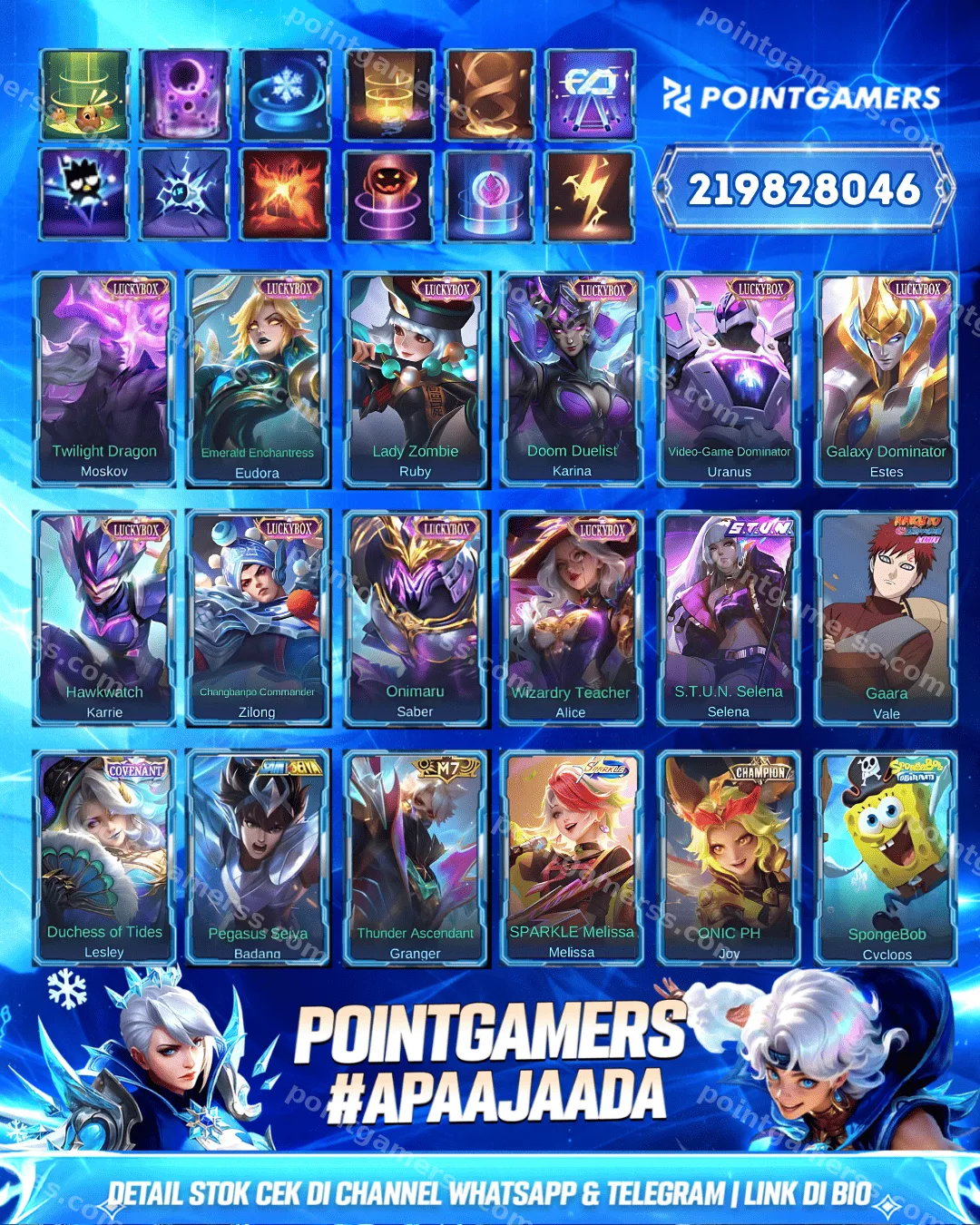 VALIR LEGEND, LESLEY LEGEND 4