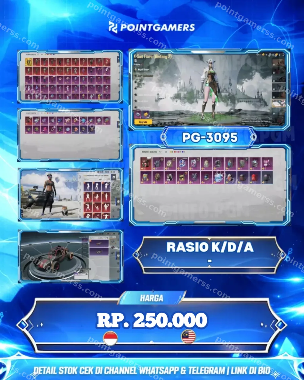 PG-3095 - ICICLE SPIKE ACE32(LV5), RETRO PIXEL-MP5K(LV1)