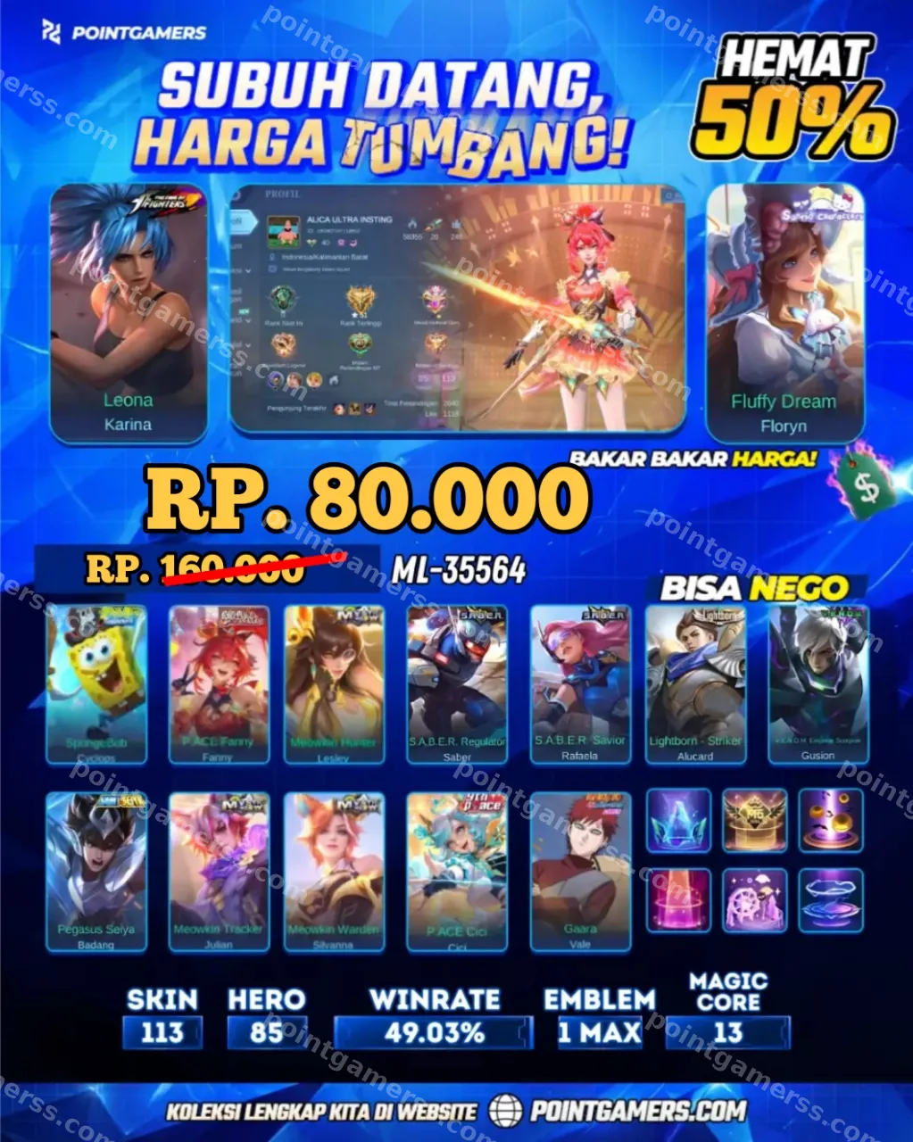 ML-35564 - "KARINA KOF, FLORYN SANRIO"