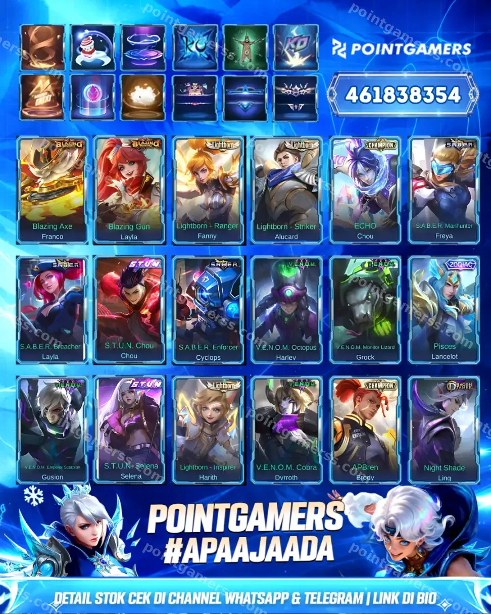 LESLEY LEGEND, GUSION LEGEND 3