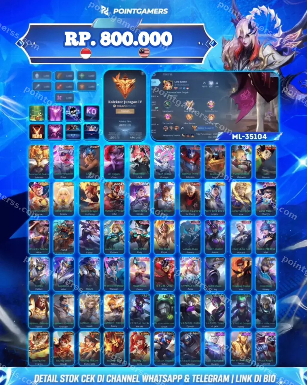 LEGEND JHONSON, CHOU KOF 1