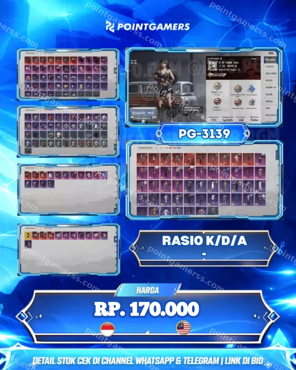 PG-3139 - M24 INDUSTRY EDGE LVL (4), M249 GRAFITTI STREET LVL (4)