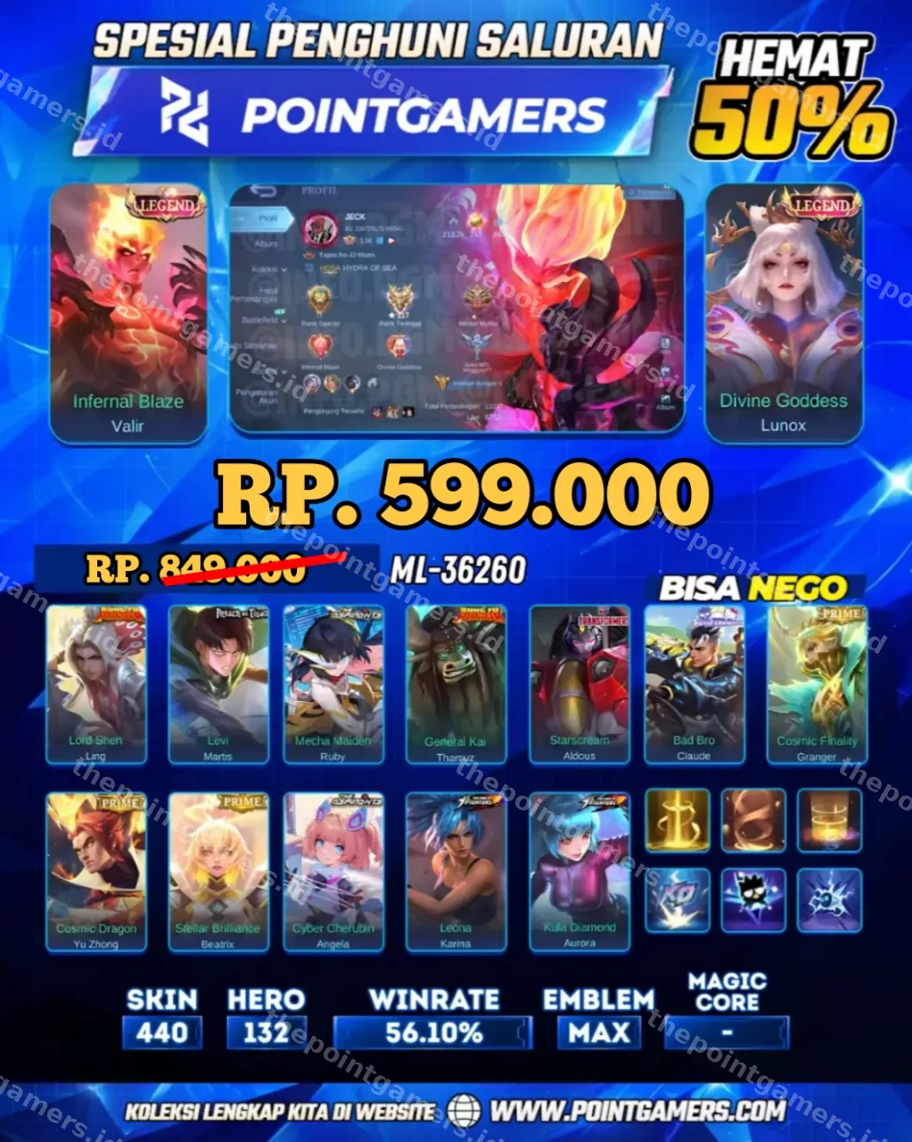 VALIR LEGEND, LUNOX LEGEND 1