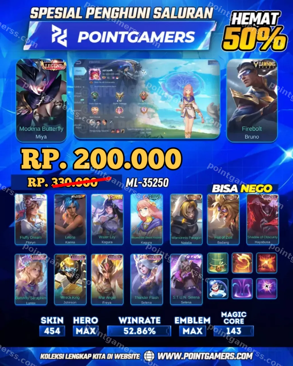 MIYA LEGEND, BRUNO DAWNING 1