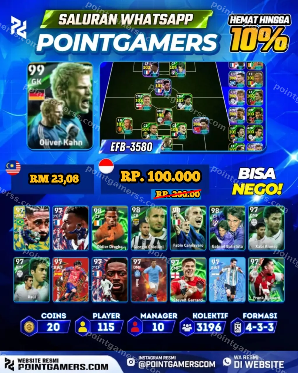 EFB-3580 - OLIVER KAHN 98
