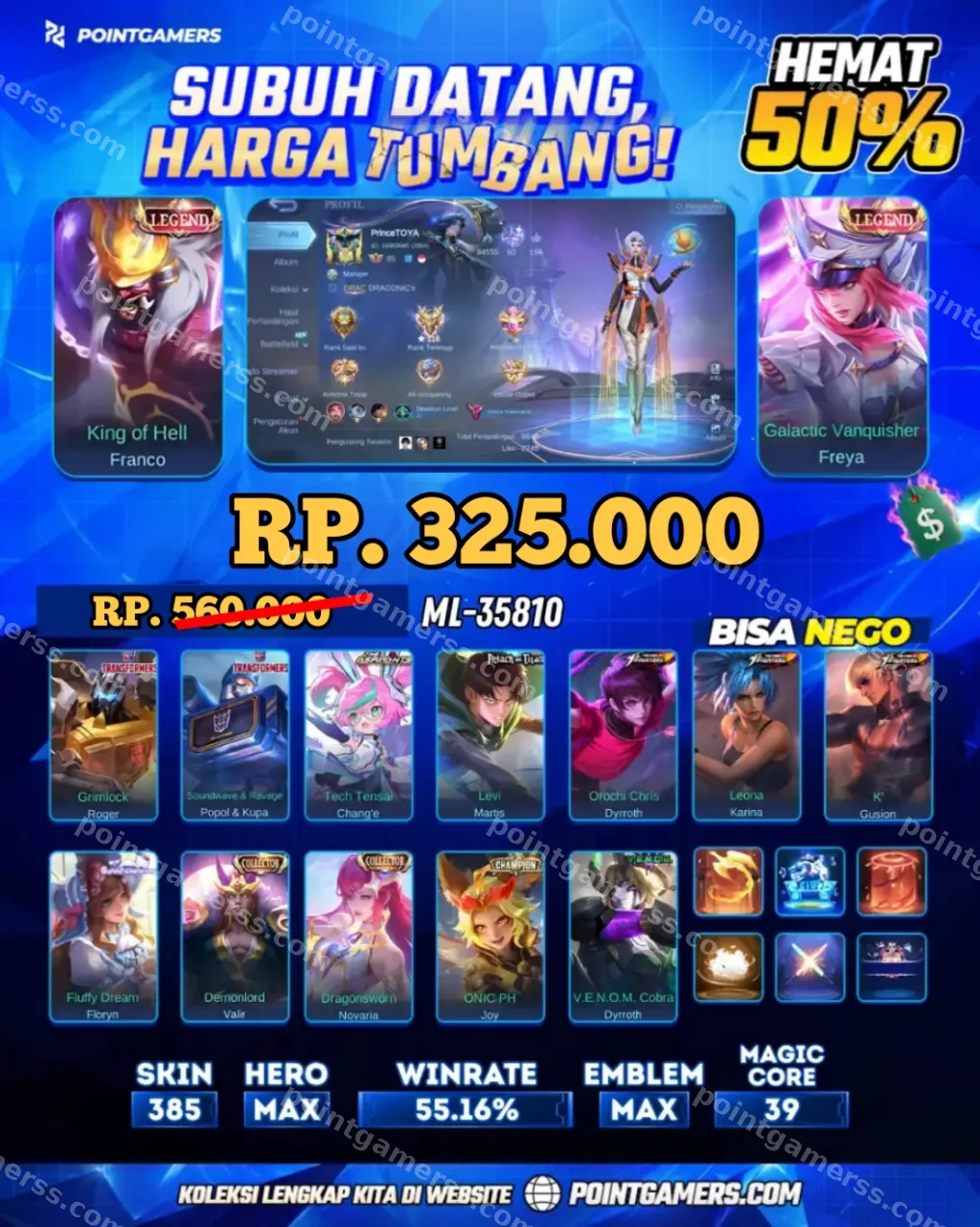 ML-35810 - FRANCO LEGEND, FREYA LEGEND