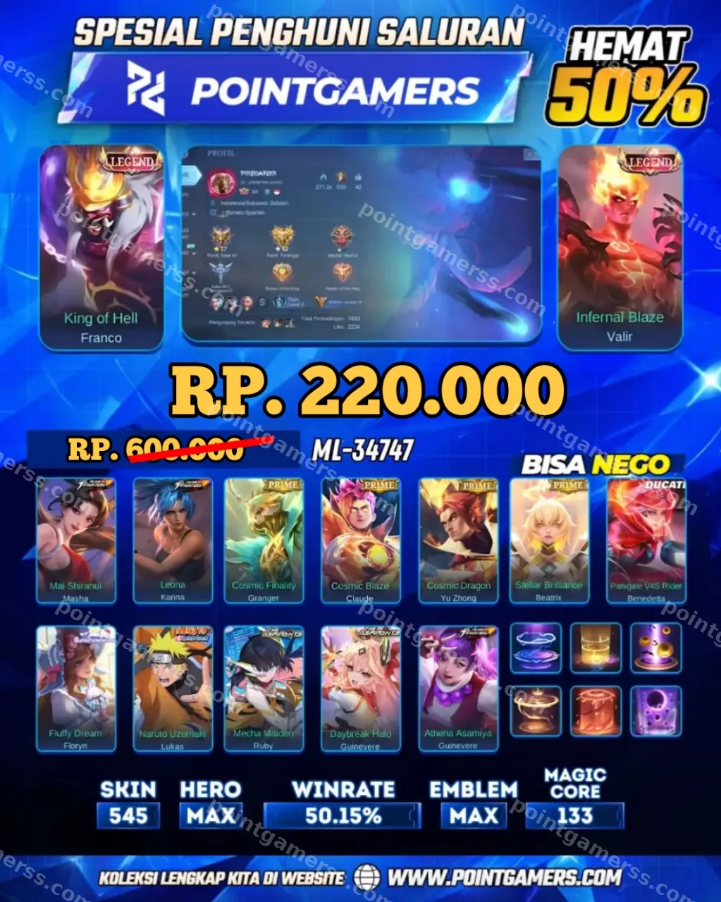 FRANCO LEGEND, VEXANA ASPIRANTS 1