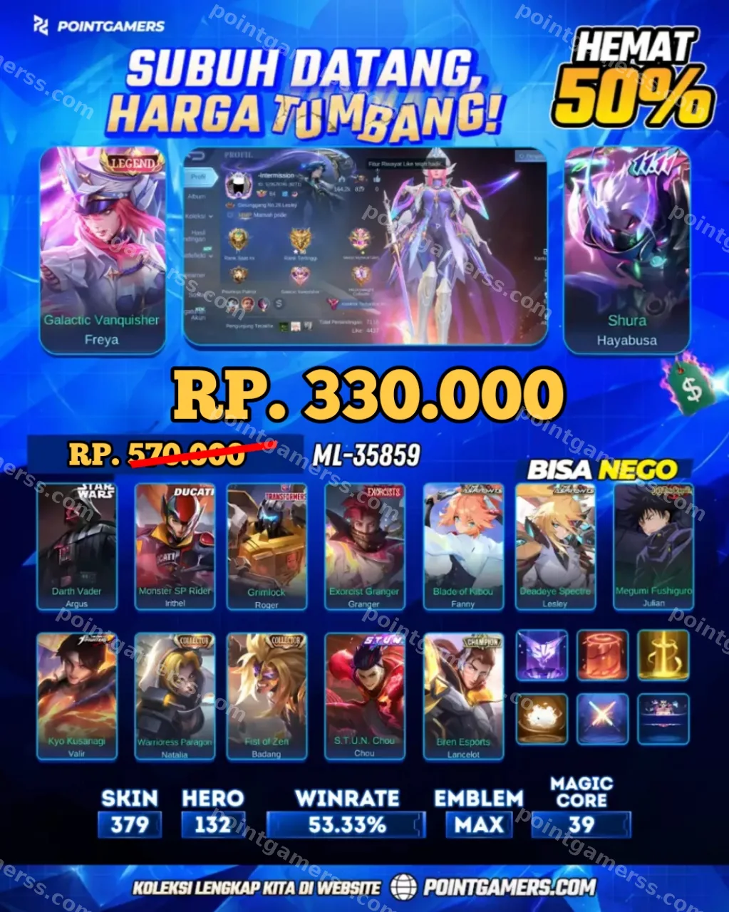 ML-35859 - FREYA LEGEND, HAYABUSA 11.11