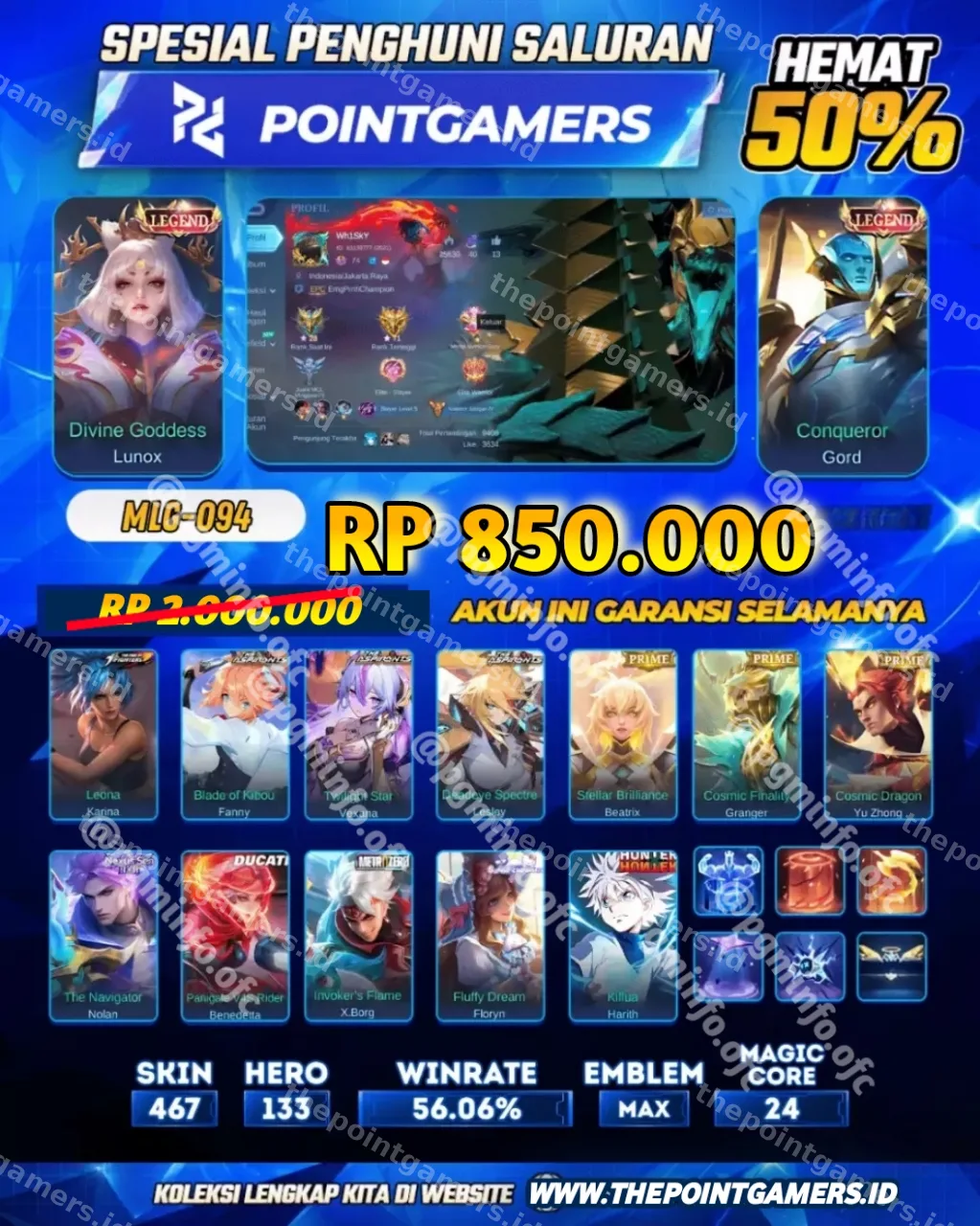 "LUNOX LEGEND, GORD LEGEND" 1