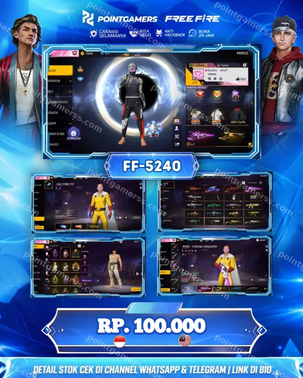 FF-5240 - EVO 4, MAX 1, SG 2 :EVO,GOLDEN,MAMBA
