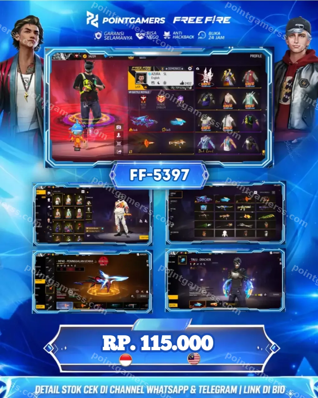 EVO 2 : MAX 1 OTW MAX 2, SG 2 : PERURU SUCI 1