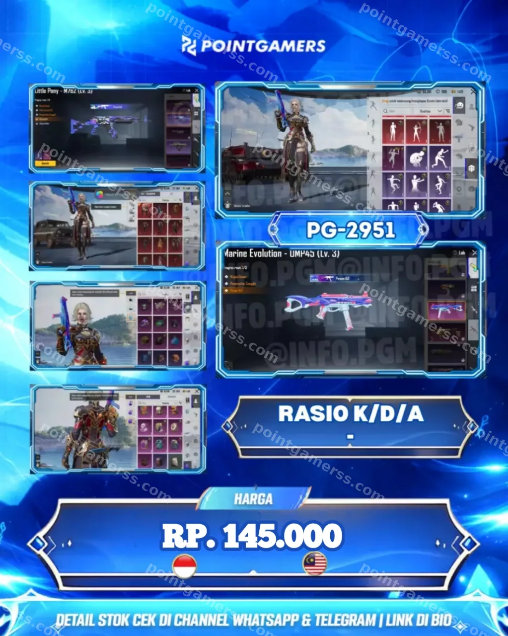 PG-2951 - AWM ONXY BLIZZARD LV 3,  BIZON GLADIATOR LV 3