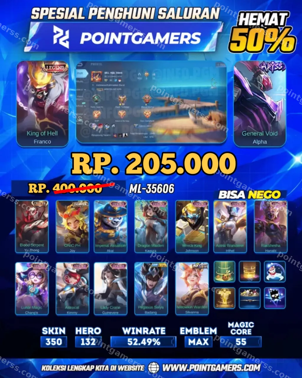 ML-35606 - FRANCO LEGEND, ALPHA ABYSS