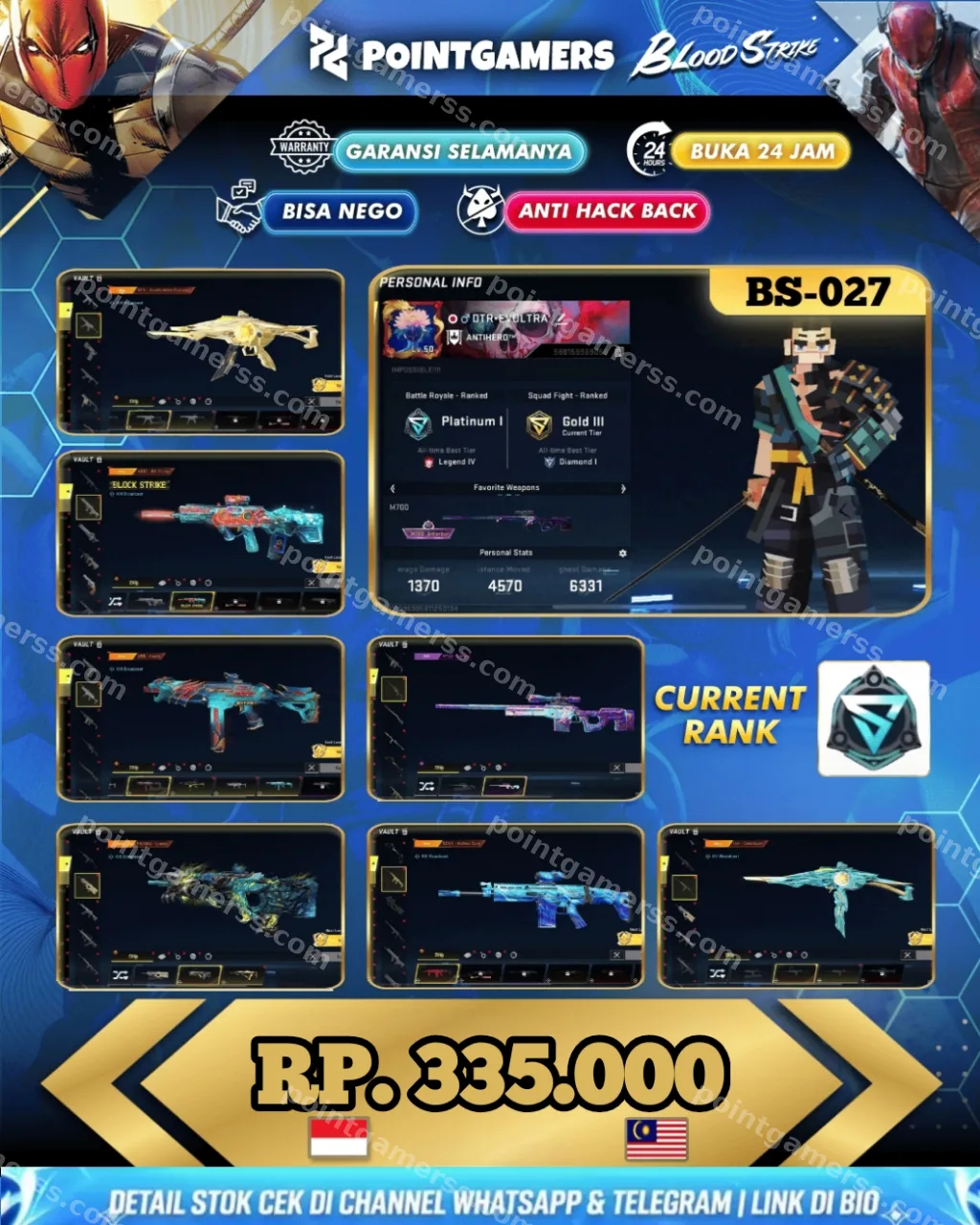 BS-027 - FN2000 - LIMBO, KATANA - RONIN