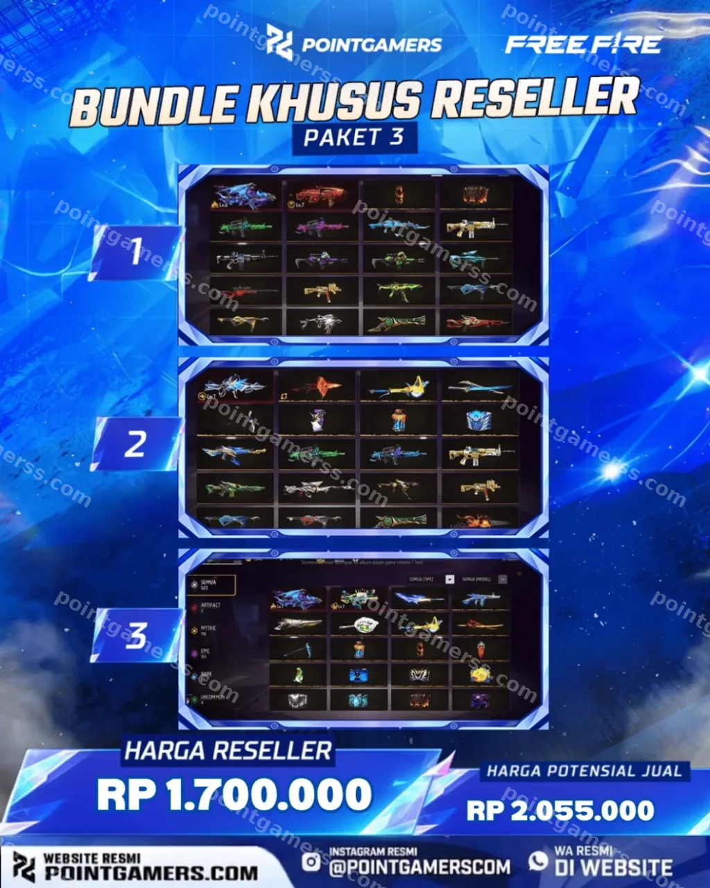 FFR001 - BUNDLE FF HEMAT BANGET